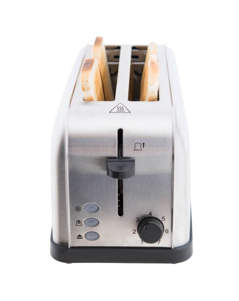 Grille-pain spécial baguettes TOS28 gris/noir - 1500W