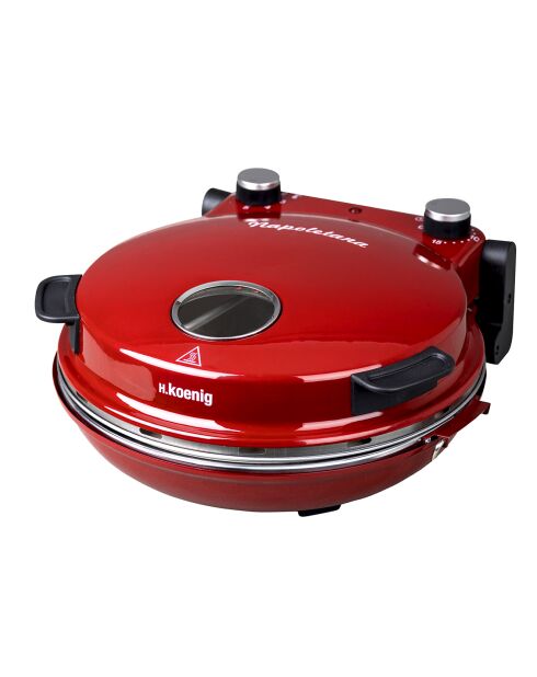Forno per pizza rosso Napoletana NAPL350