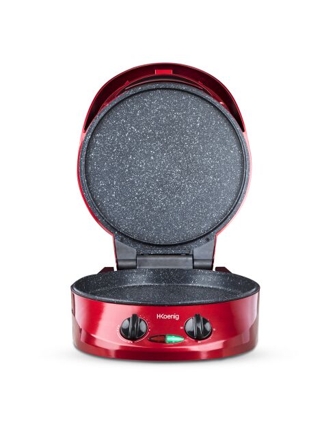 TRT180 rot/schwarzer Kuchenofen - 1800W