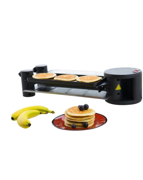 Appareil à Raclette 4-en-1 Convivial Design RP360 gris/noir - 8 personnes