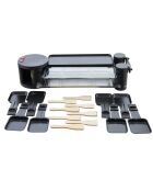 Appareil à Raclette 4-en-1 Convivial Design RP360 gris/noir - 8 personnes