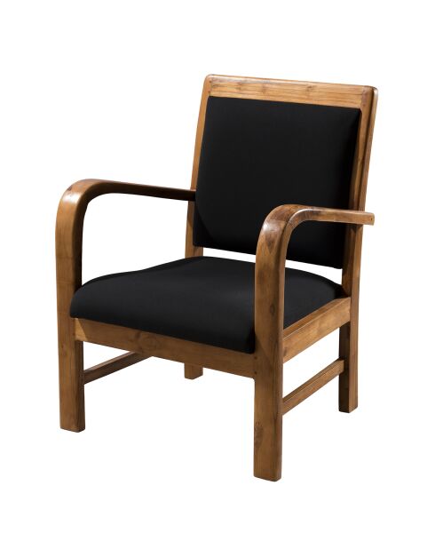 Fauteuil Scandi noir - 61x63x80.5 cm