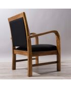 Fauteuil Scandi noir - 61x63x80.5 cm