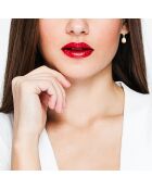 Boucles d'oreilles Extase Argent Perles d'Eau Douce roses