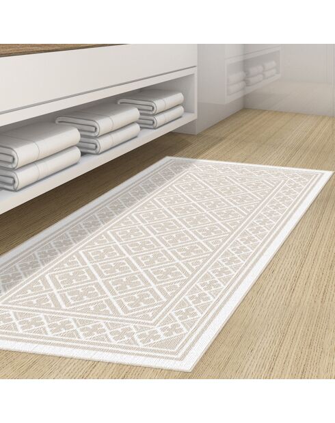 Tapis vinyle Palace sepia - 50x100 cm