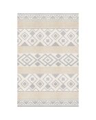 Tapis vinyle Nomade sepia/gris - 66x100 cm