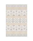 Tapis vinyle Nomade sepia/gris - 133x200 cm
