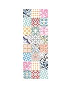 Tapis vinyle Saint Tropez multicolore - 50x140 cm