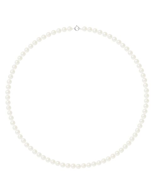 Collana Rang in oro bianco con perle d'acqua dolce