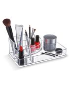 Organisateur de maquillage transparent - 22.3x12.7x8 cm