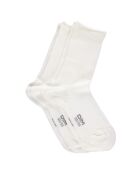 2 Paires de Chaussettes Modal Sensation Soie blanches