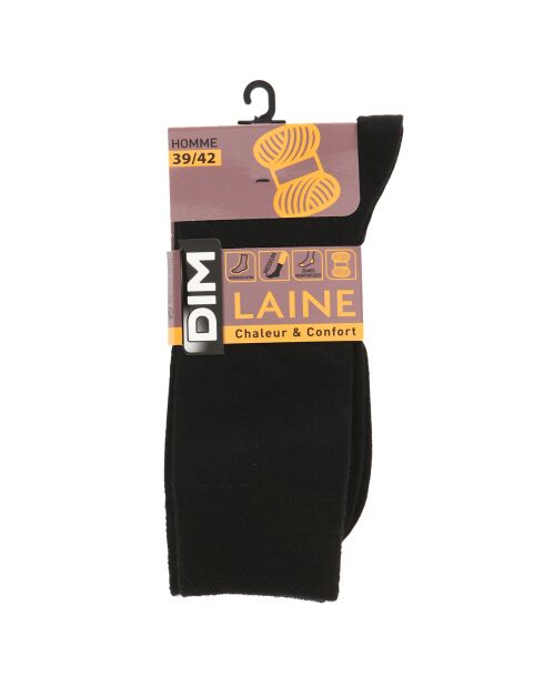 Chaussettes Laine noires