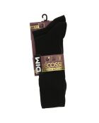 2 Paires de Chaussettes en Fil d'Ecosse noires