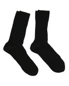 2 Paires de Chaussettes en Fil d'Ecosse noires