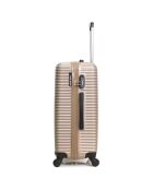 3 Valises 4 roues London 50/60/70 cm dorées