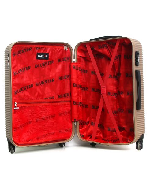 Valise Long Séjour 4 roues London 70 cm dorée