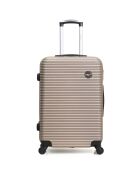 Valise Long Séjour 4 roues London 70 cm dorée