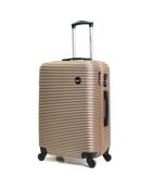 Valise Long Séjour 4 roues London 70 cm dorée