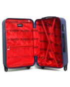 London-Reisekoffer mit 4 Rädern, 70 cm, marineblau