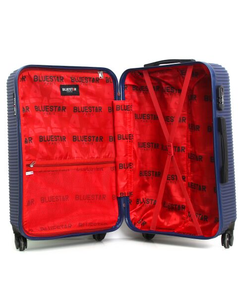 London-Reisekoffer mit 4 Rädern, 70 cm, marineblau