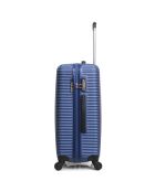 Maleta London Medium Stay con 4 ruedas, 60 cm, azul marino