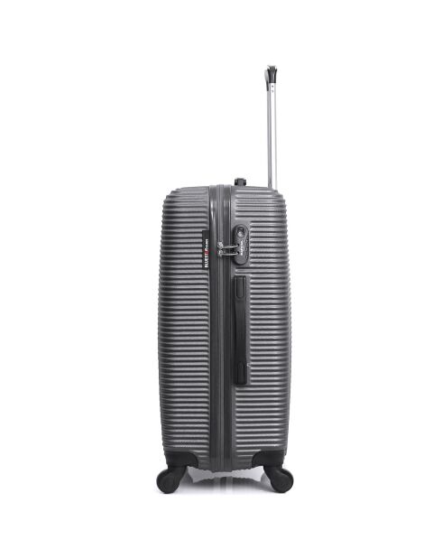 Valise Long Séjour  4 roues  70 cm London gris foncé