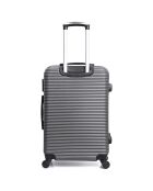 Valise Long Séjour  4 roues  70 cm London gris foncé
