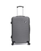 Cabinekoffer 4 wielen 50 cm London donkergrijs