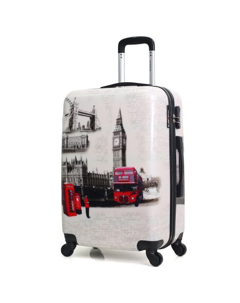 Valigia Dover Printed Medium Stay 4 ruote 59 cm