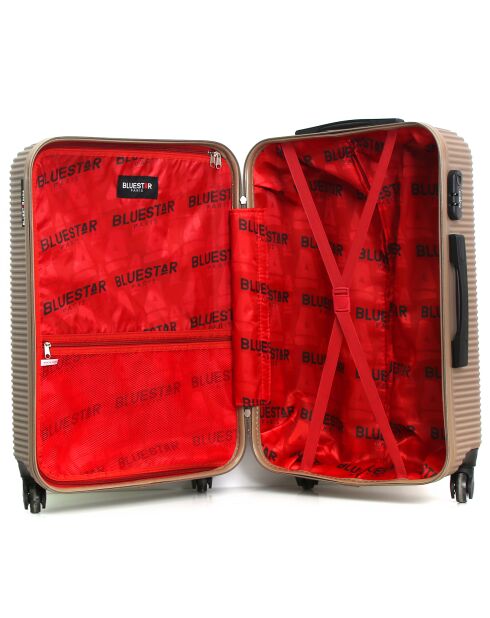 London Medium Stay Koffer met 4 wielen 60 cm goud