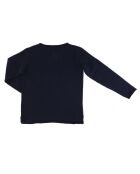 T-Shirt Tristan en Coton bleu marine