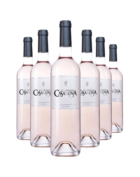 6 Ile-de-Beauté Gris Rosé Casanova 75cl