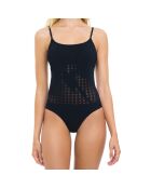 Maillot 1 pièce Rambling Rose noir