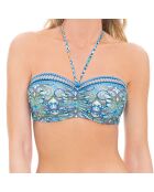 Haut de Maillot India bleu/multicolore