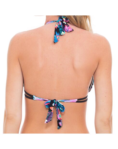 Haut de Maillot Island hoping multicolore