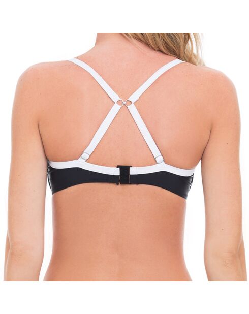 Haut de Maillot Island hoping noir