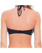 Haut de Maillot bandeau Taboo noir