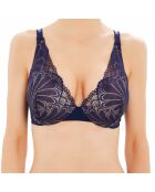 Soutien-gorge Triangle Push Up rembourré marine