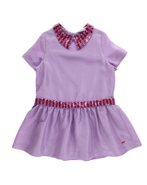 Robe en 100% Soie violette