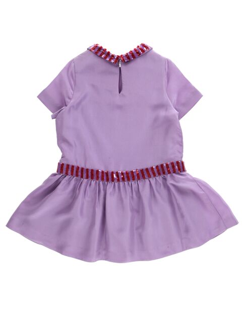 Robe en 100% Soie violette
