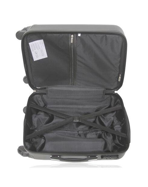 Maleta Lanzarote de 4 ruedas para larga estancia 75 cm negra