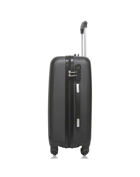 Valise Moyen Séjour 4 roues Lanzarote 65 cm noire