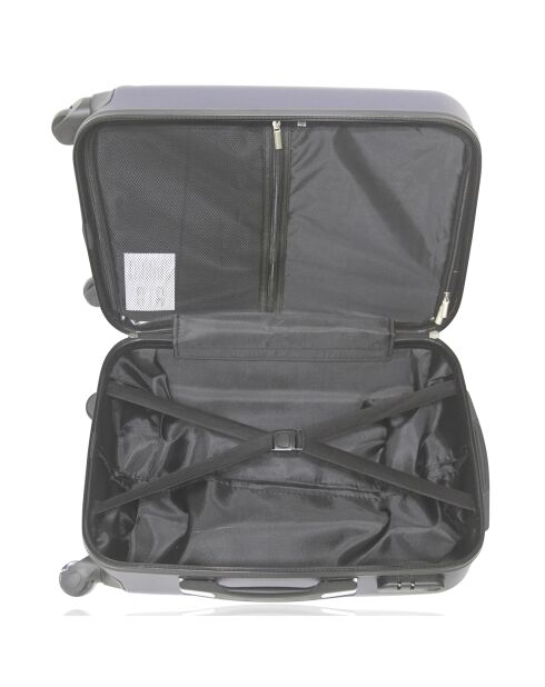 Valigia Lanzarote Medium Stay 4 ruote singole 65 cm blu marino