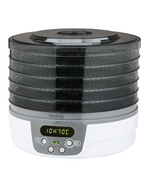 DSY700 Dörrgerät, weiß/grau, 250 W