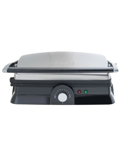 Grill & Plancha GR20 gris/noir - 2000W