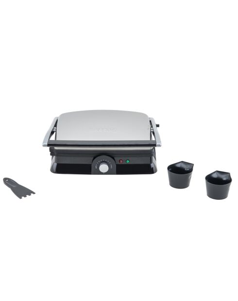 Grill & Plancha GR20 gris/noir - 2000W