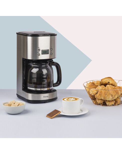 Cafetière programmable MG30 gris/noir - 1.8L