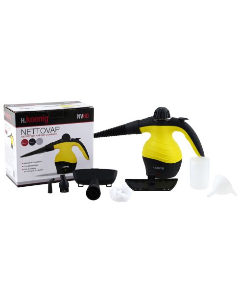 Nettoyeur vapeur à main NV60 noir/jaune - 4,2 bars
