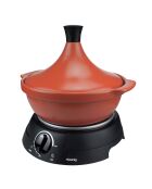 Tajine électrique 3L noir/rouge - 3000 W