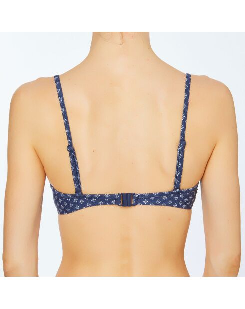 Haut de Maillot de Bain Coques Orlando Beach bleu marine